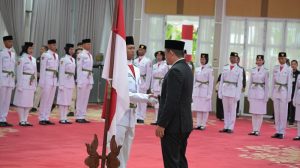 173 Paskibraka Sumut 2025 Resmi Dikukuhkan! Momen Haru Gubernur Bobby Nasution