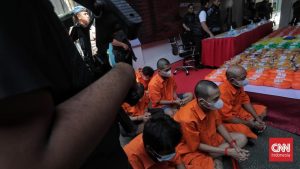 Gerebek Gudang, Polisi Sita 516 Kg Sabu!