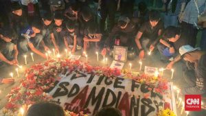 Tragedi Makassar: Lilin & Doa Untuk Ojol Korban Keroyok!