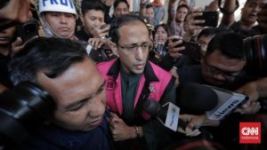 Nadiem Tersangka Korupsi! Ucapan Mengejutkan di Mobil Tahanan