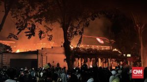 Gedung Grahadi Hangus! Butuh Dana Fantastis!