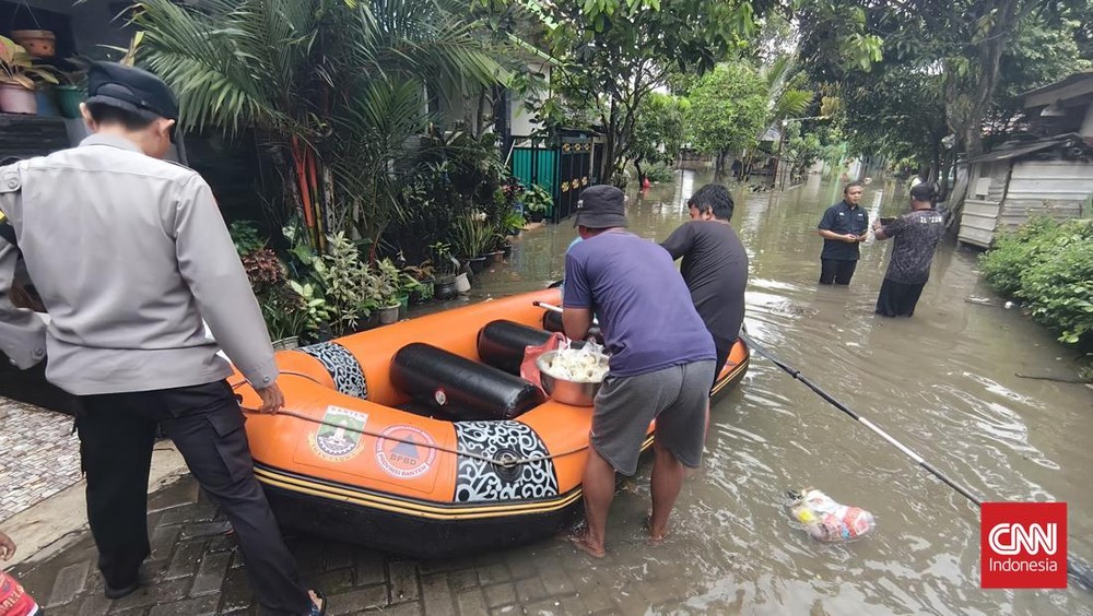 Banjir Tangerang Parah! BPBD: Alat Kurang!