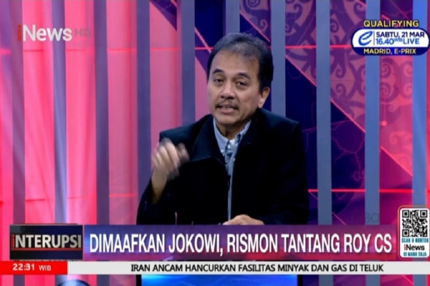 Roy Suryo Blak-blakan: Rismon Diintimidasi Soal Ijazah Jokowi?