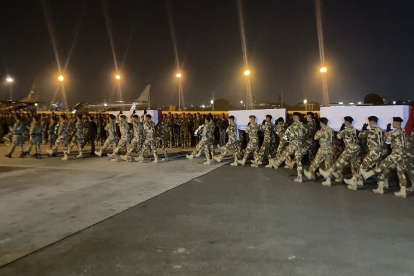 Momen Haru: 3 Pahlawan Lebanon Kembali ke Tanah Air!