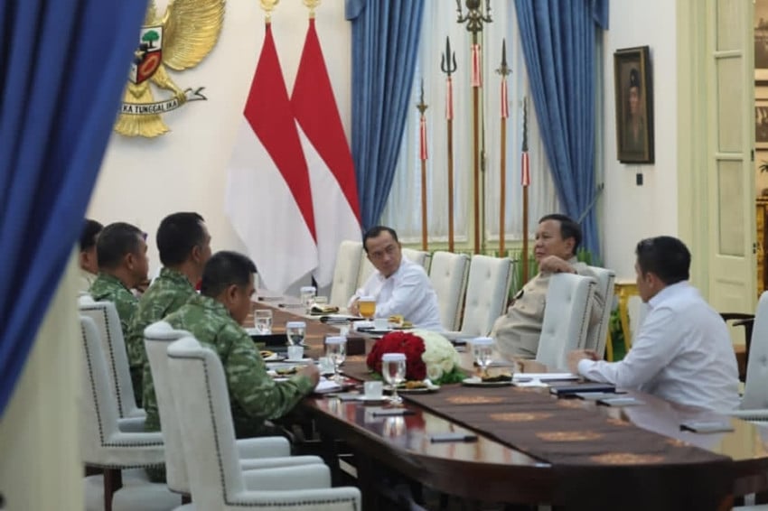 Istana Gempar! Prabowo Kumpulkan Jenderal TNI, Bahas Ini