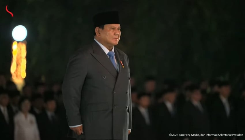 Malam Haru di Kalibata: Prabowo Pimpin Ziarah HUT RI ke-81!