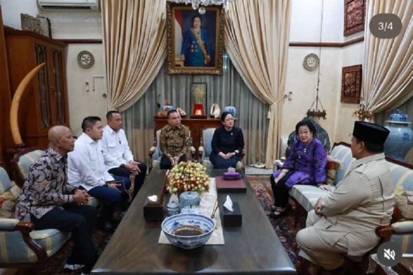 Geger! Prabowo & Megawati Bertemu, PDIP Buka Suara!