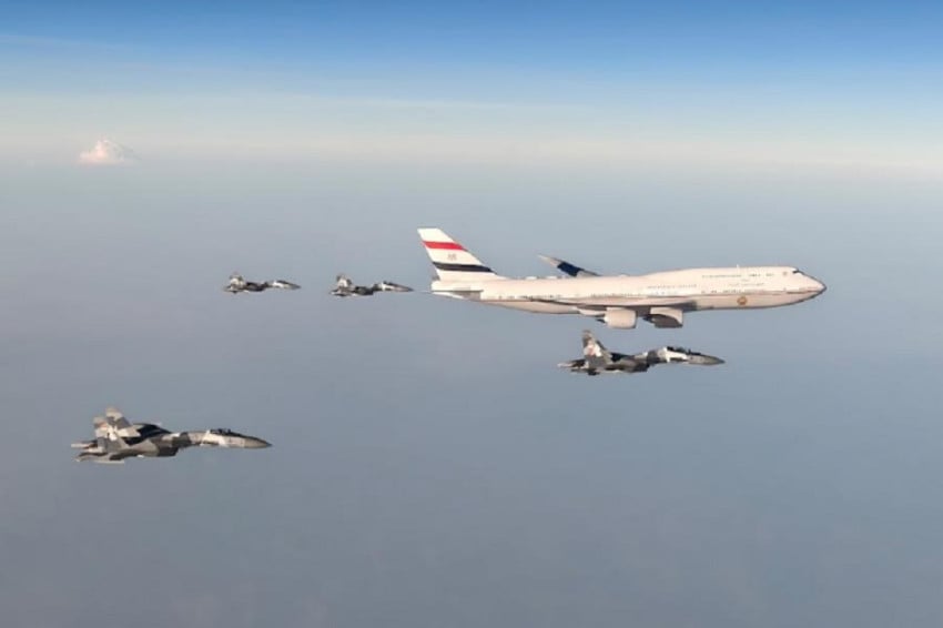 6 Jet Tempur TNI AU Kawal Presiden Mesir!