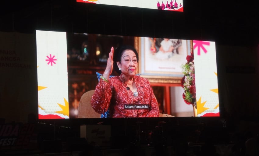 Megawati: Pintar Saja Tak Cukup, Hati Harus Teguh!