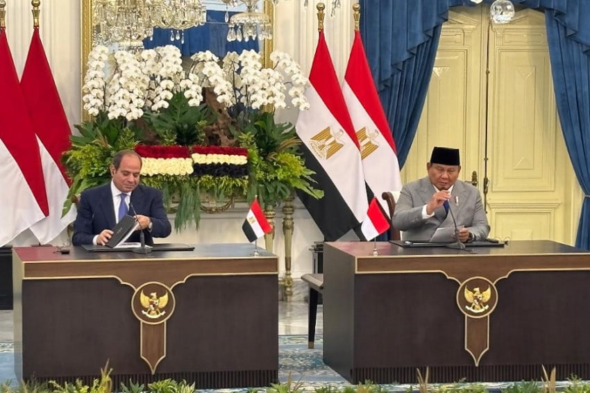Prabowo Bela Hak Air Mesir di Sungai Nil!