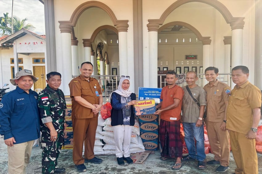 Peduli Korban Banjir, Satgas PRR Gerak Cepat!