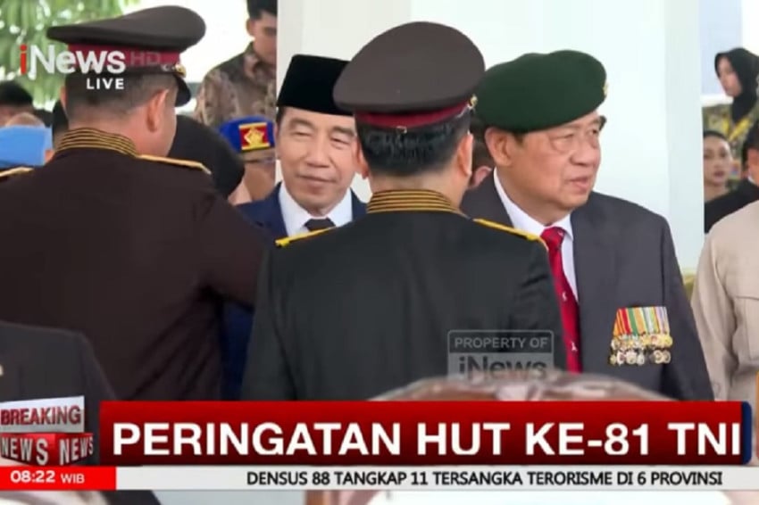 SBY & Jokowi Kompak Hadiri HUT TNI ke-81!