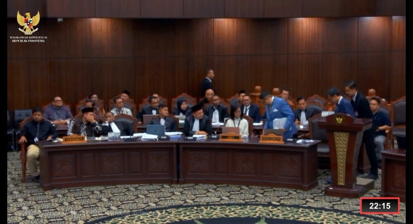 Suara Media 3 Ahli Gibran Diusir dari Sidang MK!