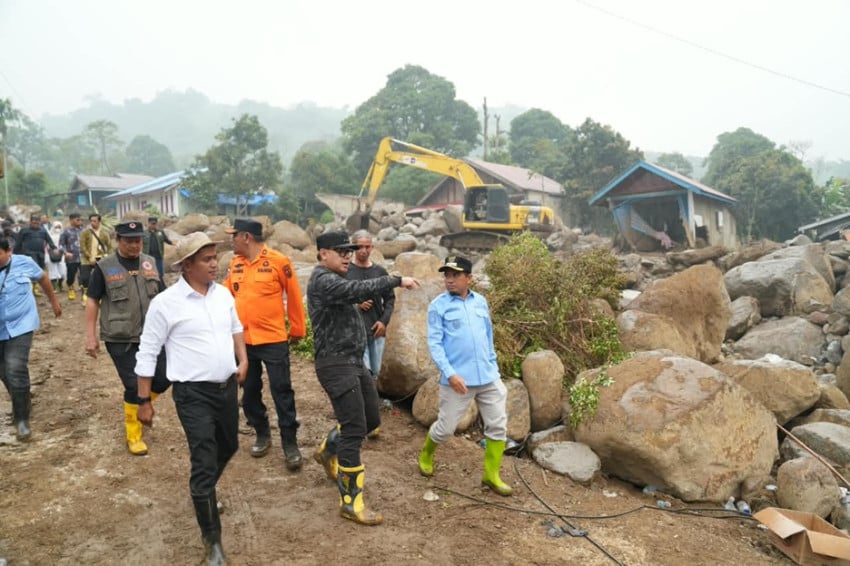 Bima Arya Turun Gunung, Solok Siap Pulih!
